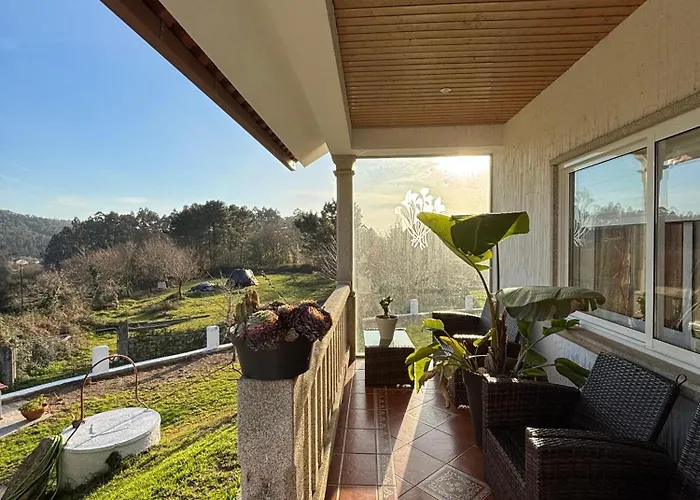 度假居 Espacio De Paz En La Naturaleza Campano (Galicia)